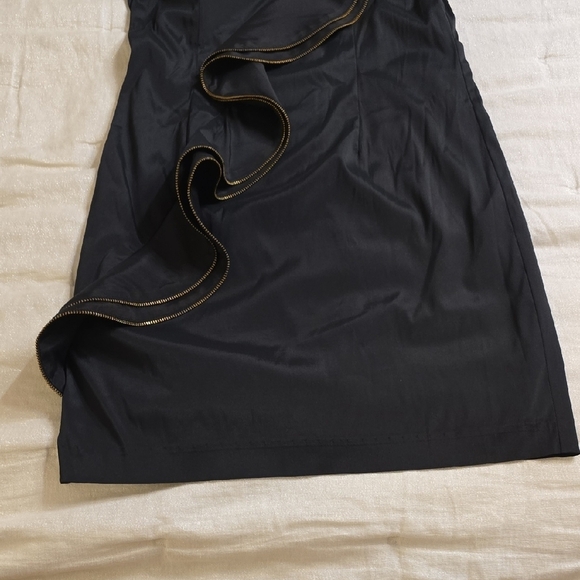 Cache Black One Shoulder Dress - Picture 4 of 15